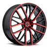 Image of REVOLUTION RACING R7 BLACK RED wheel