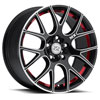 Image of DRAG CONCEPTS R-21 BLACK RED wheel
