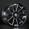 Image of HEAVY HITTERS H10 SATIN BLACK SUV wheel