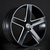 Image of HEAVY HITTERS H15 SATIN BLACK SUV wheel