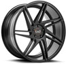 Image of BLAQUE DIAMOND BD ONE SEMI MATTE BLACK wheel