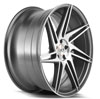 Image of BLAQUE DIAMOND BD ONE MATTE GRAPHITE MACHINED wheel