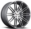 Image of BLAQUE DIAMOND BD TWO BLACK MACHINED wheel