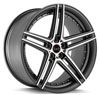 Image of BLAQUE DIAMOND BD SIX  GRAPHITE MACHINED wheel