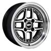 Image of STR RACING STR 527 SILVER MACHINED wheel