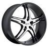 Image of MKW M113B MACHINE BLACK SUV wheel