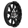 Image of CENTERLINE ST2 BLACK MACHINED CENTER wheel