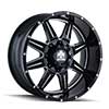 Image of MAYHEM MONSTIR DUALLY BLACK REAR wheel