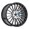 Image of MACH EURO ME18 BLACK MACHINE wheel