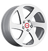 Image of SHIFT RACING 6 SPEED SILVER wheel