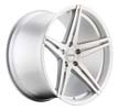 Image of VARRO VD03 MATTE SILVER BRUSHED FACE wheel