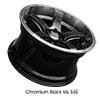 Image of XXR 555 CHROMIUM BLACK wheel