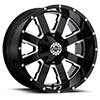 Image of SCORPION SC-20 BLACK MILLED wheel