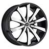 Image of VCT V48 BLACK MILLED wheel