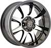 Image of PANTHER OFF ROAD 578 GLOSS BLACK MACHINED wheel