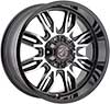 Image of PANTHER OFF ROAD 580 GLOSS BLACK MACHINED wheel