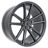 Image of CURVA CONCEPTS C44 GLOSS GUNMETAL  wheel