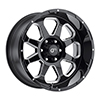 Image of VOXX TRUCK GFX TR10 GLOSS BLACK MILLED wheel