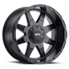 Image of VOXX TRUCK GFX TM12  MATTE BLACK  wheel