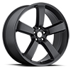 Image of VOXX R CHARGER MATTE BLACK wheel