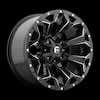 FUEL FUEL D576 ASSAULT GLOSS BLACK MILLED