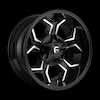 FUEL FUEL D606 AVENGER GLOSS BLACK MILLED