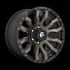 FUEL FUEL D674 BLITZ MATTE BLACK DOUBLE DARK TINT