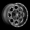 Image of FUEL FUEL D534 BOOST MATTE BLACK MILLED wheel