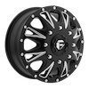 Image of FUEL OFF ROAD D513 THROTTLE MATTE BLACK MILLED wheel
