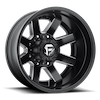 FUEL FUEL D538 MAVERICK MATTE BLACK MILLED