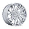 FUEL FUEL FC405 DYNAMO GLOSS SILVER CHROME LIP & BRUSHED FACE