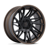 FUEL FUEL FC405 DYNAMO MATTE BLACK GLOSS BRONZE LIP
