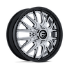 Image of FUEL OFF ROAD D407 CATALYST DUALLY CHROME GLOSS BLACK LIP wheel