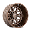 Image of FUEL OFF ROAD D876 FLUX DUALLY PLATINUM BRONZE wheel