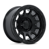 FUEL FUEL FC884 FORTRESS MATTE BLACK GLOSS BLACK LIP