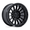 Image of FUEL FUEL FC905 ASCEND MATTE BLACK GLOSS BLACK LIP wheel