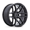 FUEL FUEL FLUX GLOSS BLACK BRUSHED FACE GRAY TINT