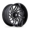 FUEL FUEL D807 HURRICANE GLOSS BLACK MILLED