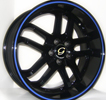 Image of G LINE G817 UL BLACK BLUE LINE wheel