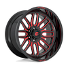 FUEL FUEL D663 IGNITE GLOSS BLACK RED TINT