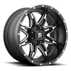 Image of FUEL OFF ROAD D567 LETHAL MATTE BLACK MILLED wheel