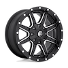 FUEL FUEL D538 MAVERICK MATTE BLACK MILLED