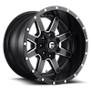 FUEL FUEL D538 MAVERICK MATTE BLACK MILLED