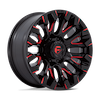 FUEL FUEL D829 QUAKE GLOSS BLACK MILLED RED TINT