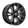 FUEL FUEL D711 RAGE GLOSS BLACK MILLED