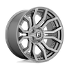FUEL FUEL D713 RAGE PLATINUM BRUSHED GUNMETAL