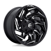 FUEL FUEL D753 REACTION GLOSS BLACK MILLED