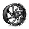 FUEL FUEL D594 RENEGADE MATTE BLACK MILLED