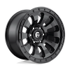 Image of FUEL FUEL D630 TACTIC MATTE BLACK wheel