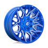 FUEL FUEL D770 TWITCH ANODIZED BLUE MILLED